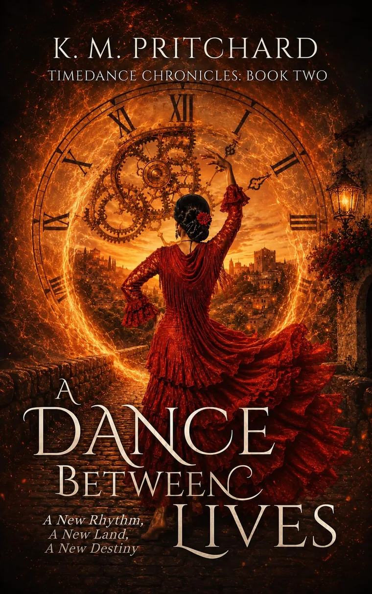 Cover of A Dance Between Lives, Book Two of the Timedance Chronicles.